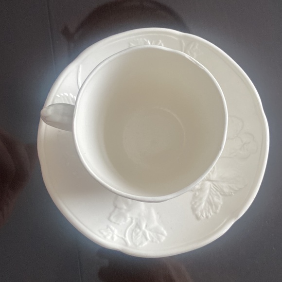 1940’s Salt glazed espresso cup and saucer. - Picture 3 of 6